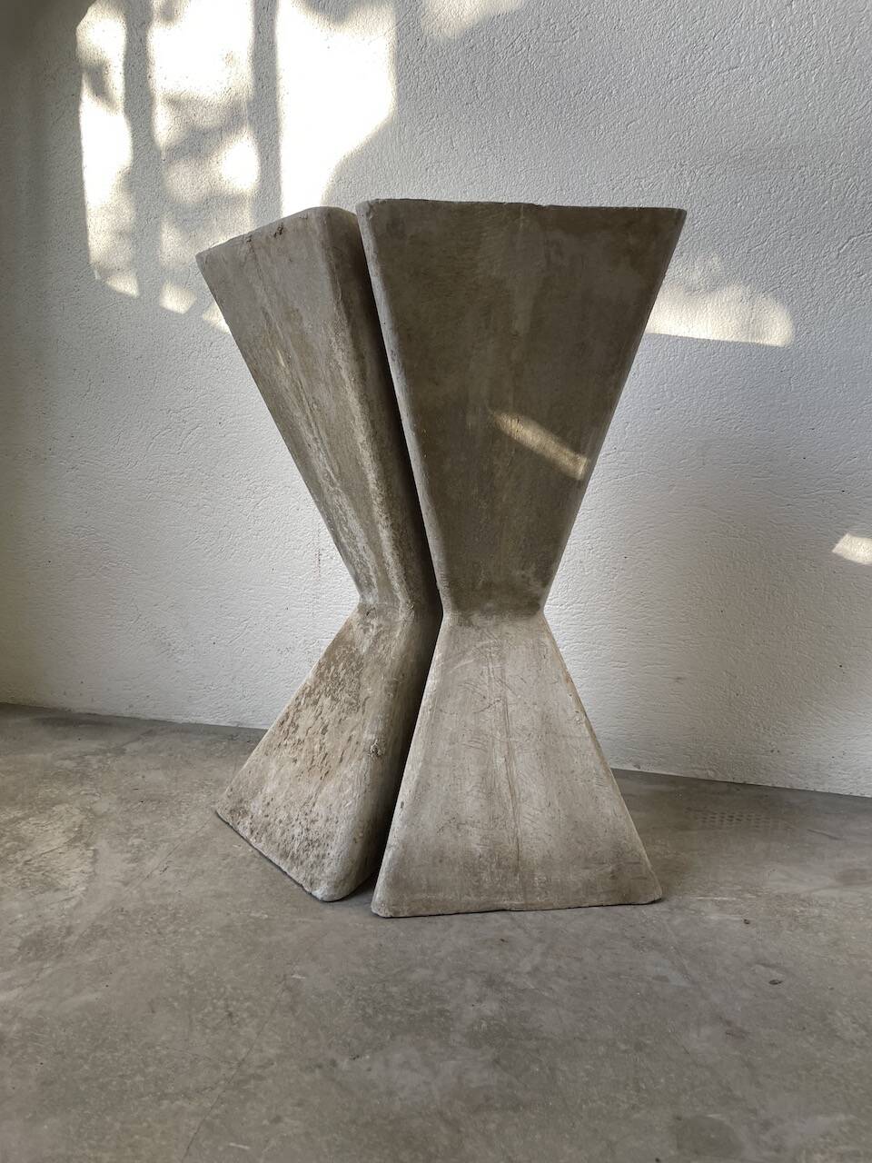 Planters jardinières fibrociment triangulaires