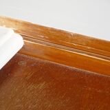 Small white and grey wooden dressing table