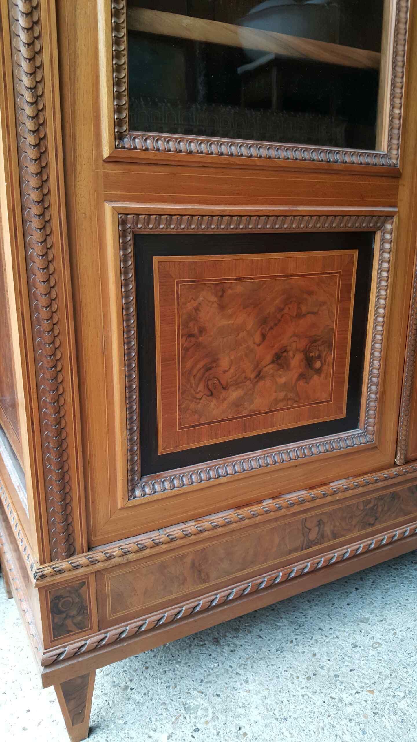 Library Louis XVI style inlaid