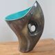 Vintage 1950 free-form vase - Belgian ceramist Alexandre de Wemmel