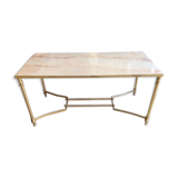 Golden coffee table