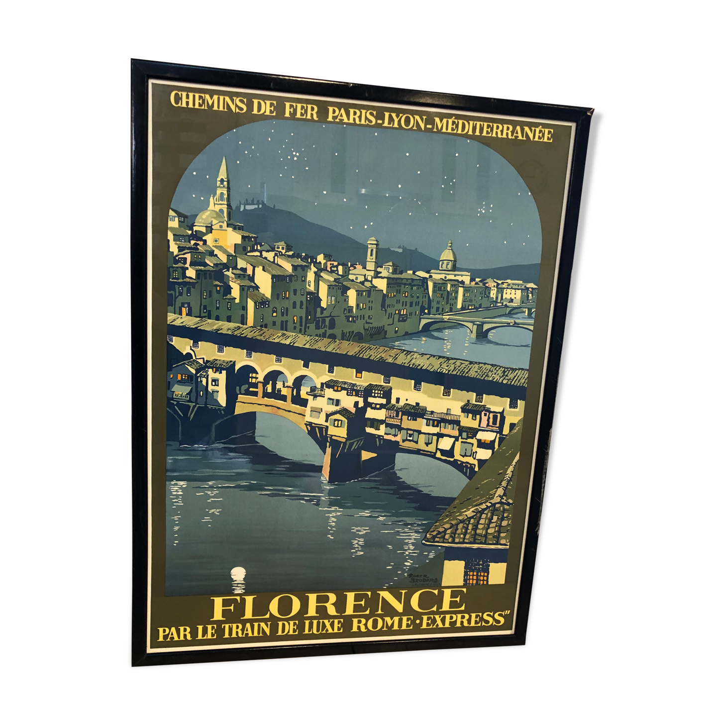 Lithography Roger Broders, 1921