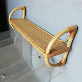 Rattan wall shelf ep 1970