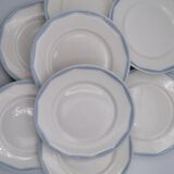 Asiettes plates Limoges