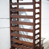 Children's wooden bed, old baby bed, children's bedroom bed, vintage decor