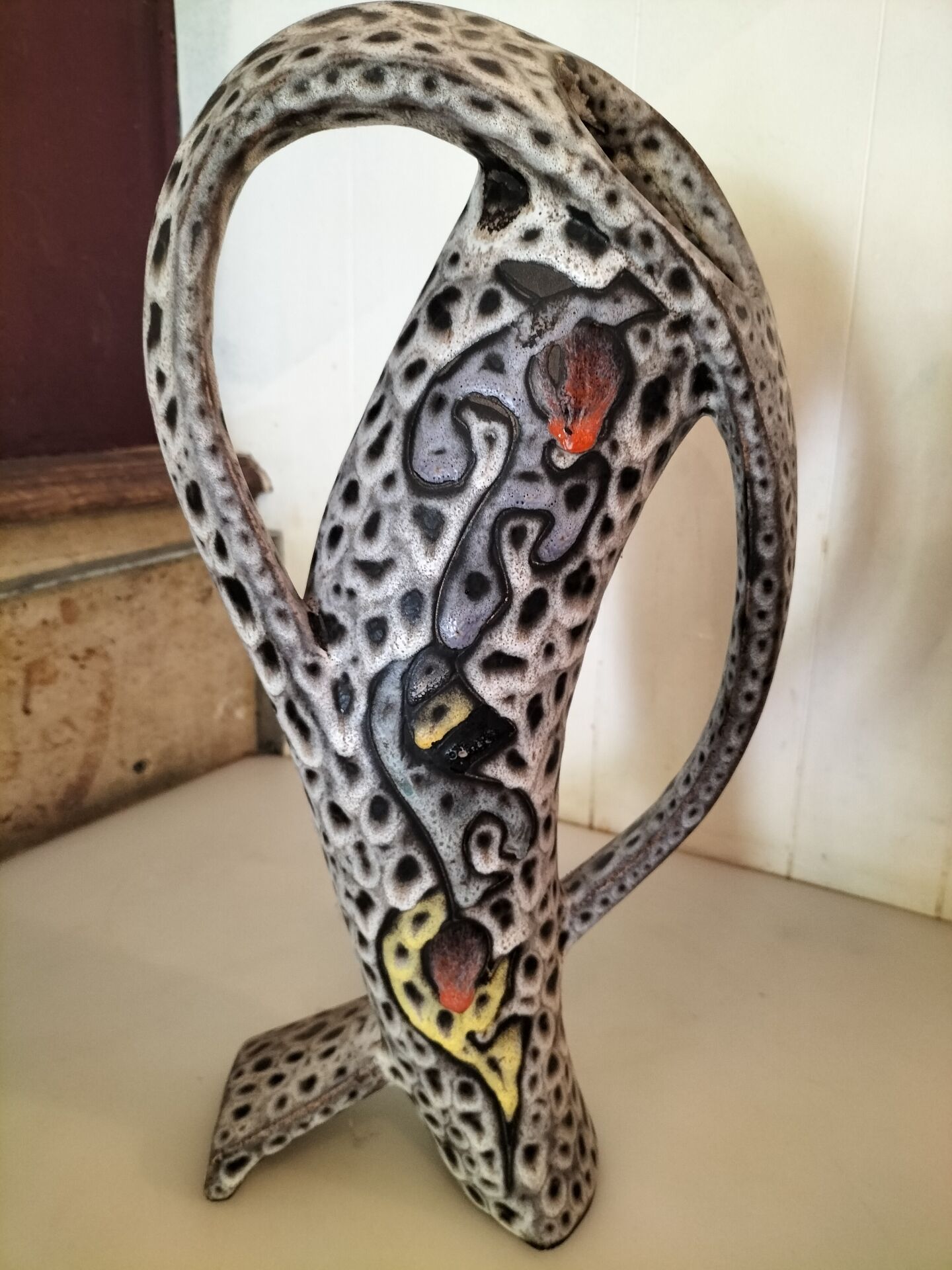Ceramic vase Marius Bessone