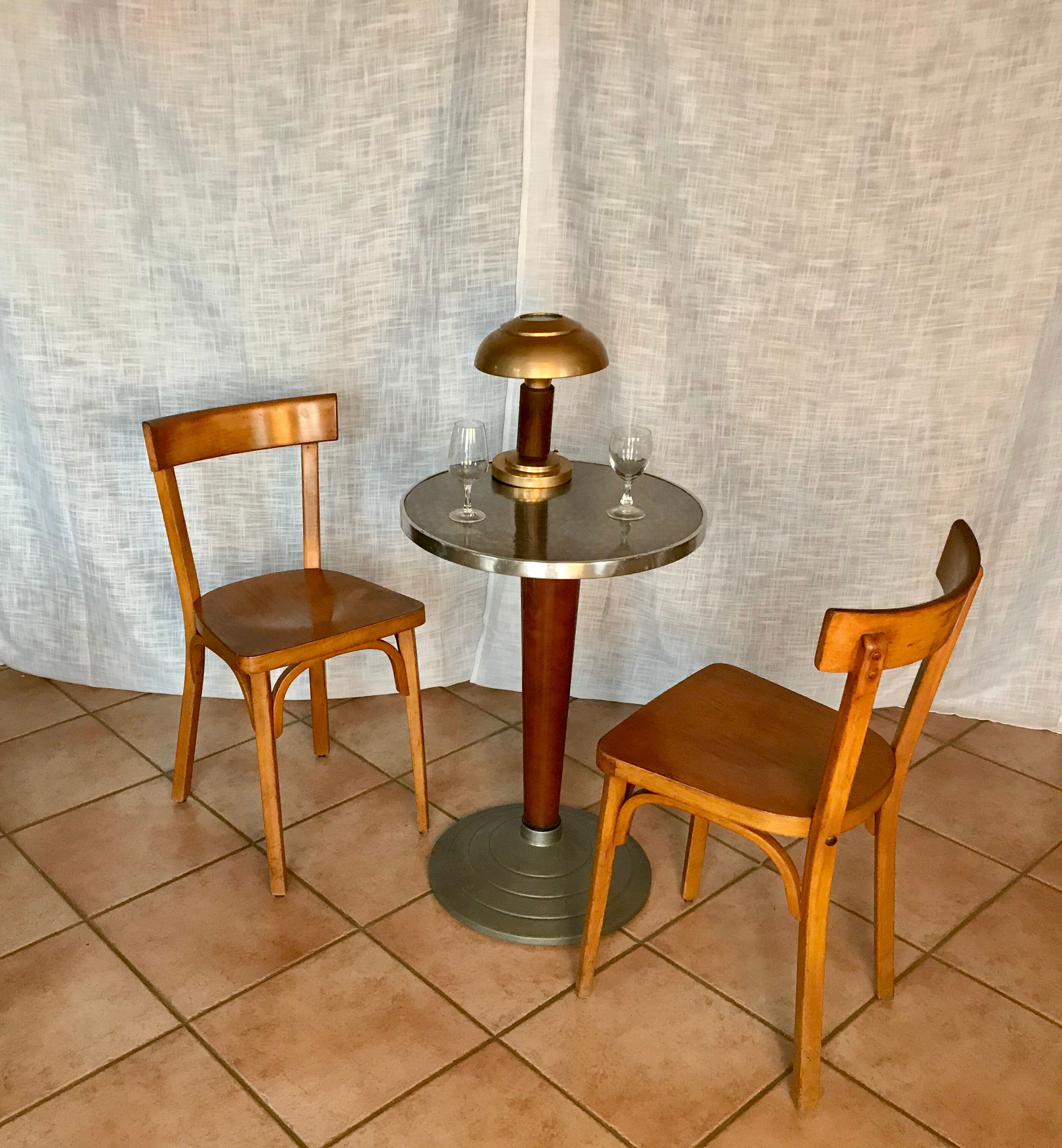 Set of 6 chairs bistro Baumann No. 55