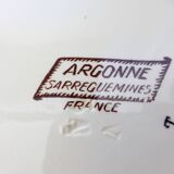 4 vintage dessert plates from Sarreguemines, Argonne model 210718