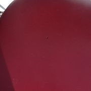 Set of 5 chairs the lag Soudexvinyl 1970 in leatherette Burgundy