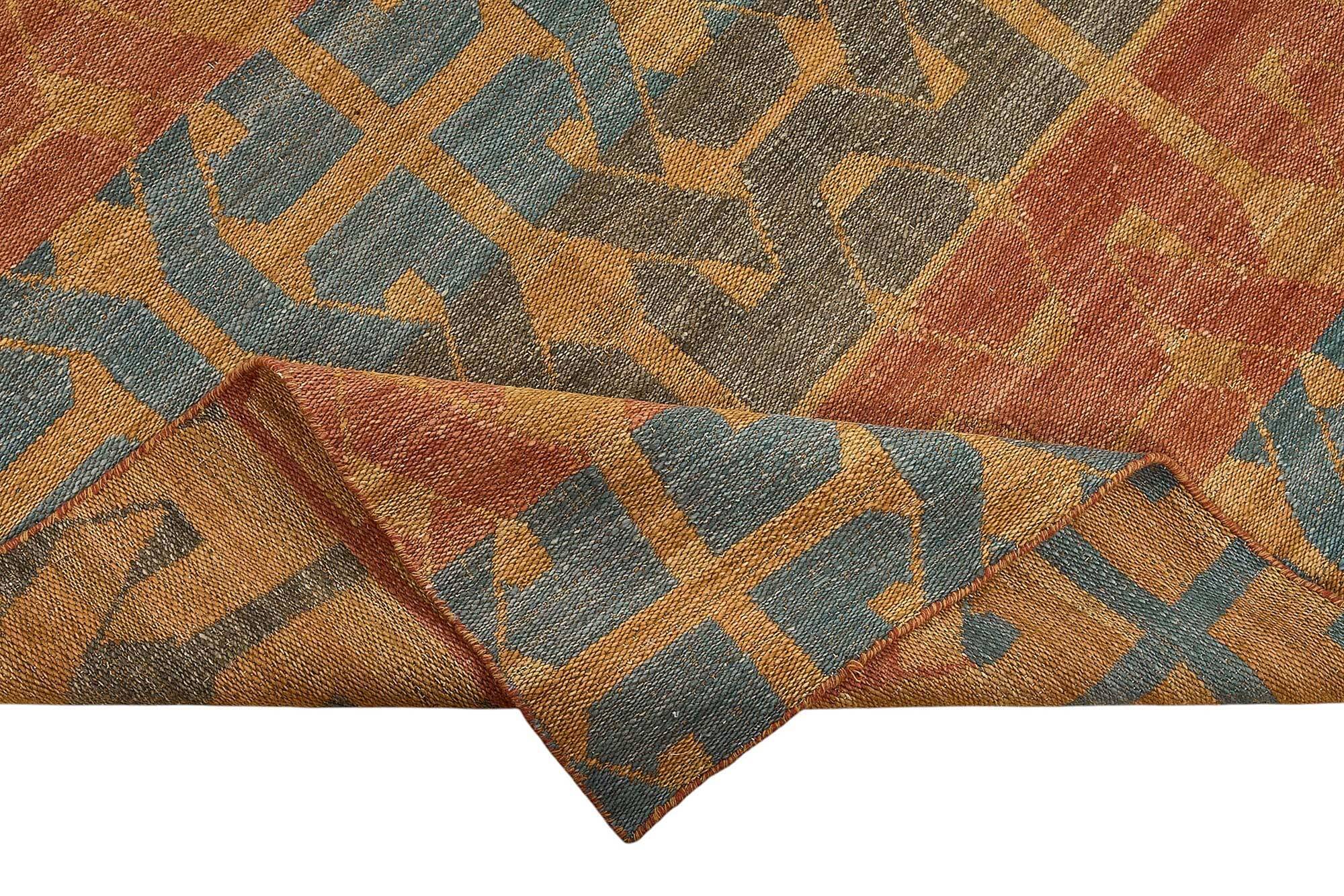 Contemporary Tribal Decorative Kilim 273 cm x 366 cm