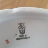 Vintage porcelain vegetable dish / soup tureen