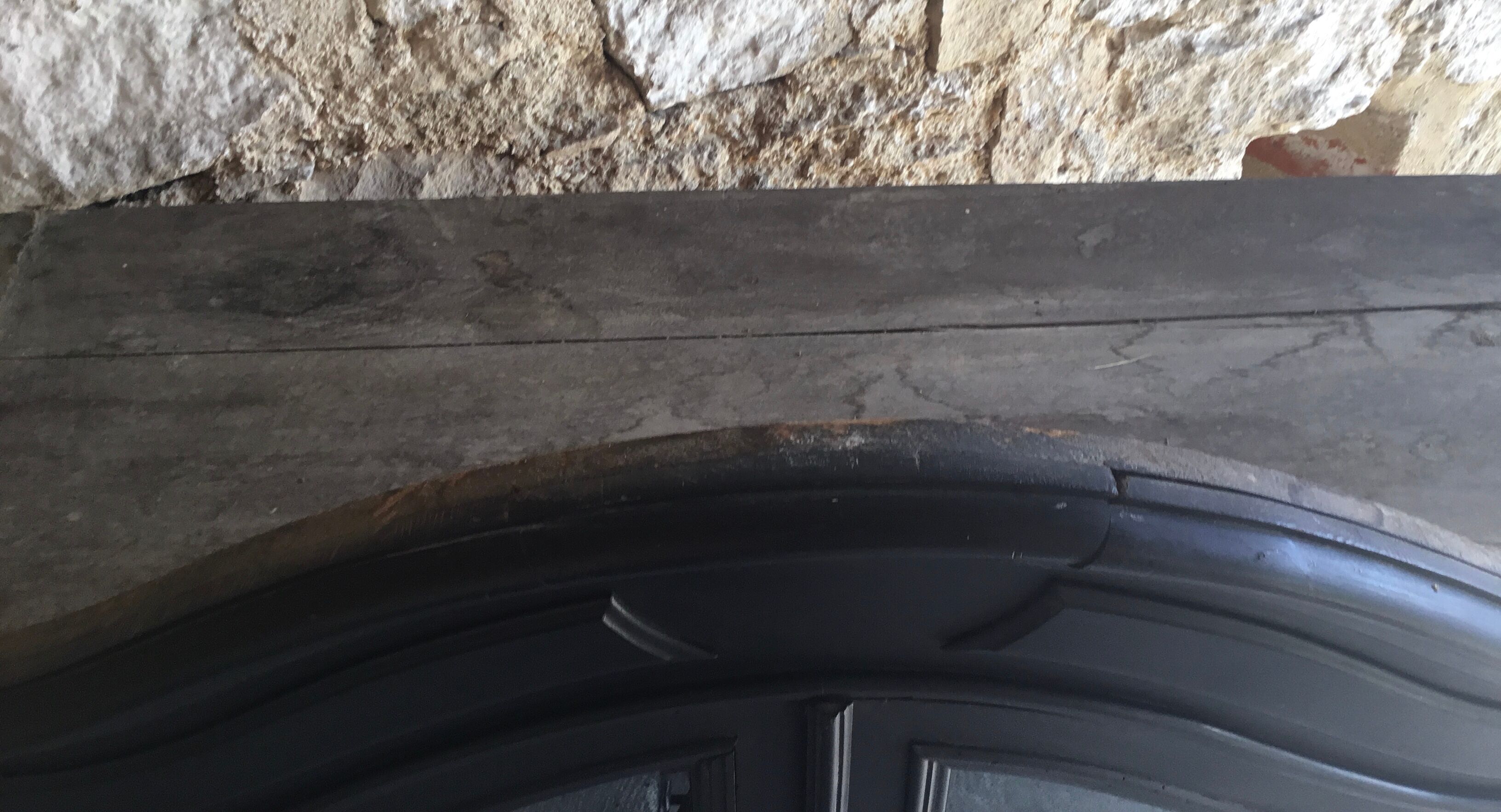 Black glazed sideboard Napoleon III era