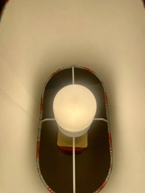 1960s Scheurich Kosmos table lamp - battery-operated light - 38 cm