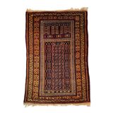 Vintage afghan belouch  rug ,feiner handgeknüpfter orientteppich afghan belutsch teppich, 140 x 86cm