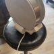 Lampe lithophanie en biscuit et stuc style arts décoratifs