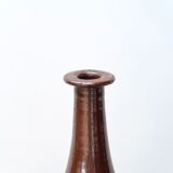 Vase bouteille en grès, années 70