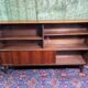 Mid century retro vintage teak bookcase 1960