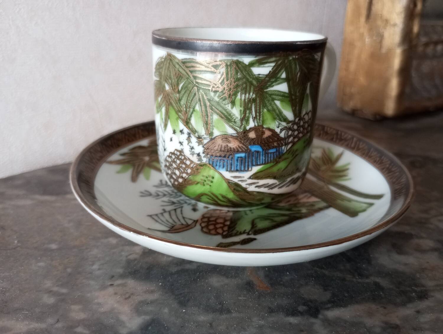 Coffee cup, Japanese porcelain