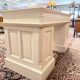 Classic English White Chesterfield Desk