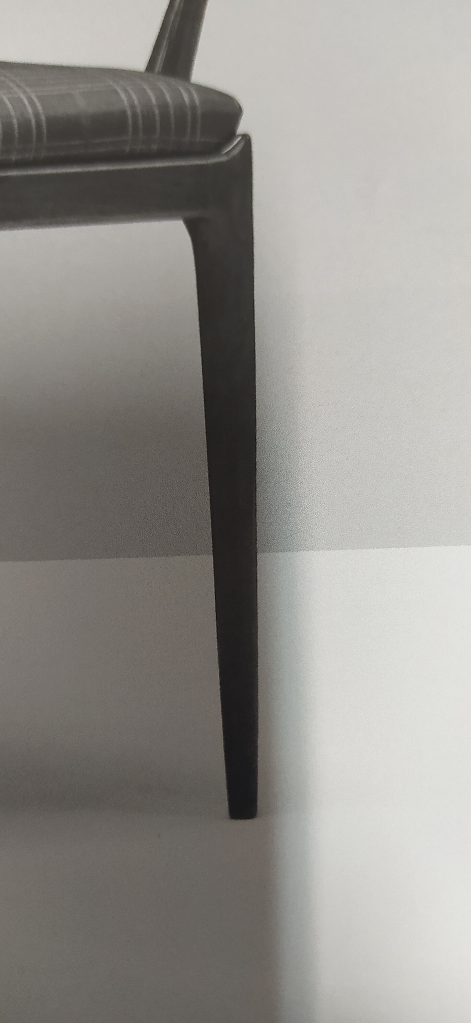 Set of Six Vintage Walnut Dining Chairs, Italy