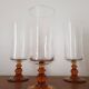 Luminarc amber footed champagne flute