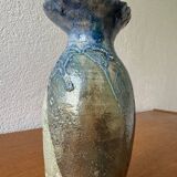 Vase en raku vintage
