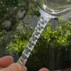6 crystal white wine glasses from ARQUES. Epi Fleury model.