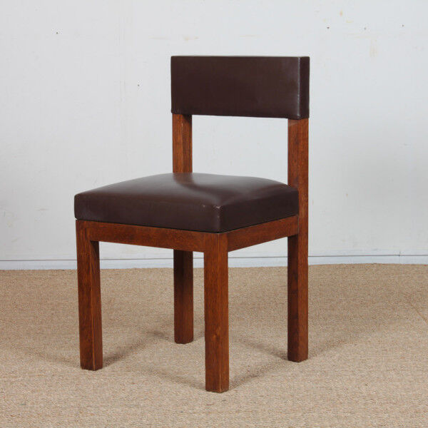 Ensemble de 4 chaises attribuées à Emiel Veranneman, 1960