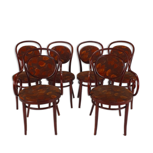 Ensemble de 6 chaises de salle
