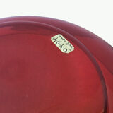 Plate/bowl in Murano glass, years 50