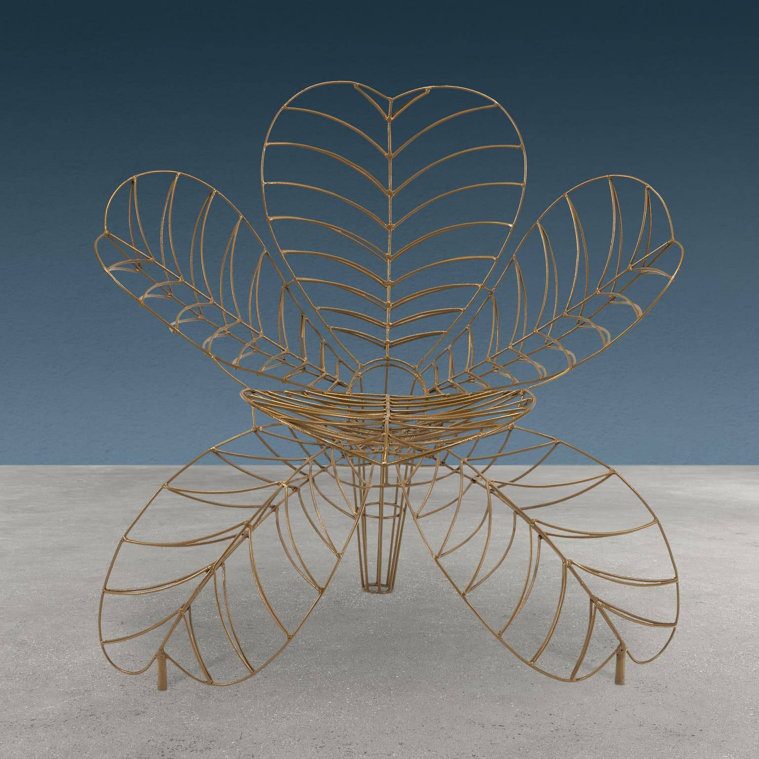 Fiore Bulat armchair, Minimalisti series, design by Anacleto Spazzapan