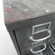 Industrial Steel Chest of Drawers with 20 Drawers
