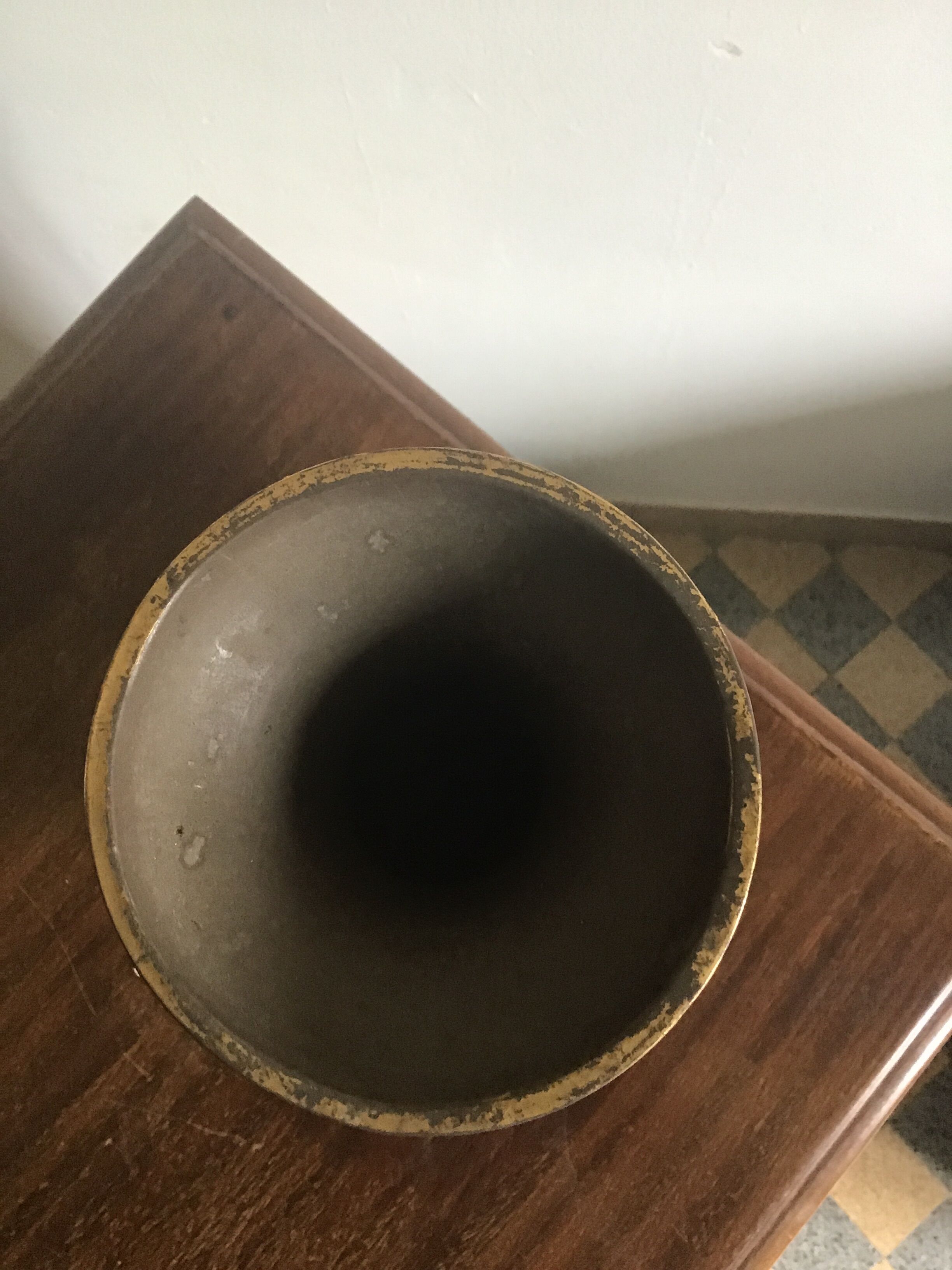 German ceramic vase