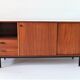 Buffet Bas 1960 in mahogany, Provenance Cité Universitaire Jean Zay