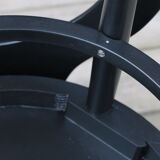 5 chairs baumann black seagull black skaï black