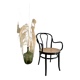 Fauteuil vintage cannage