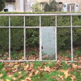 Old glass roof with window