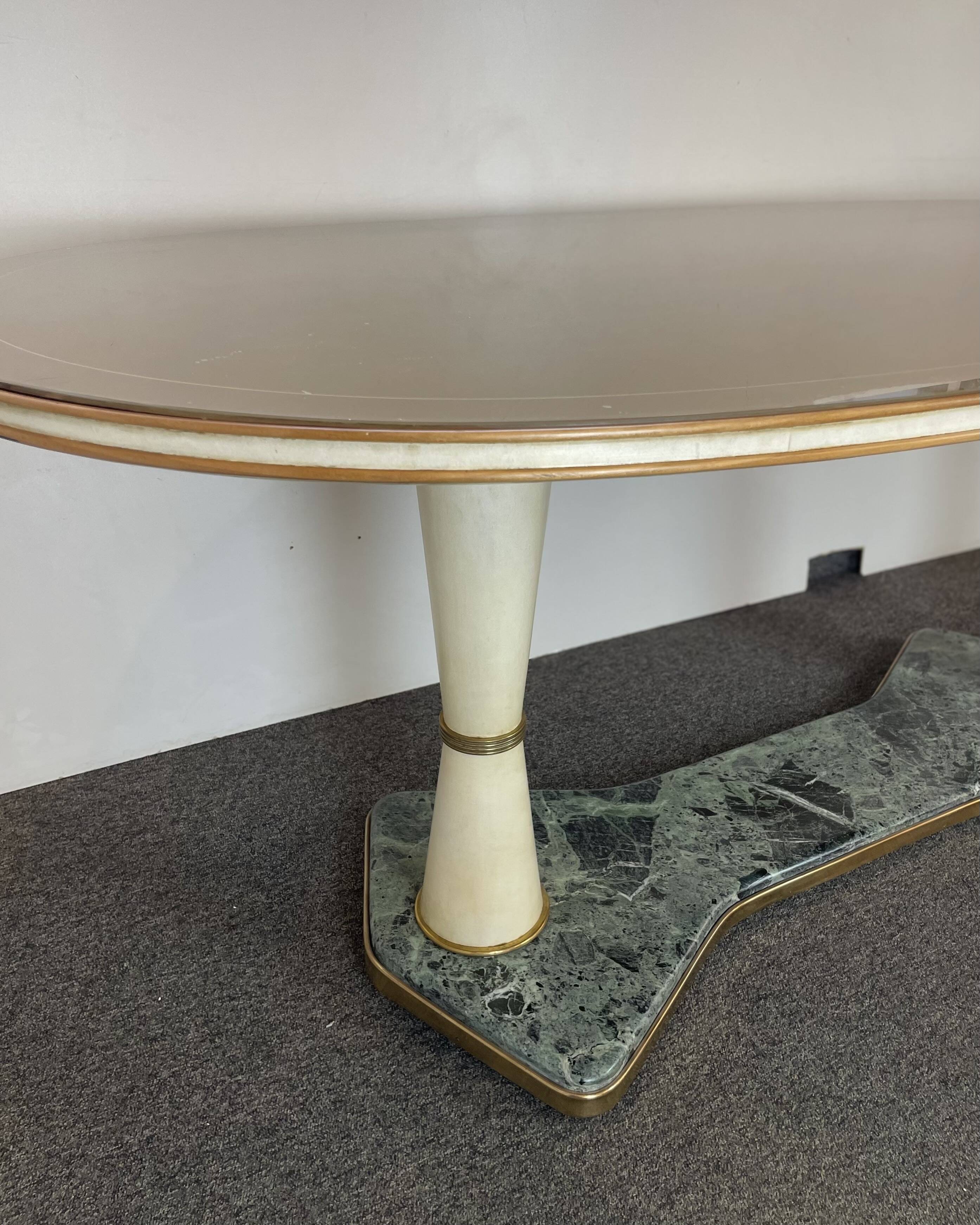 Dining Table att. to Vittorio Dassi by La Permanente Mobili Cantù, 1940s