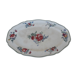 Oval plate in Villeroy & Boch earthenware model 1562 L 45.5 cm