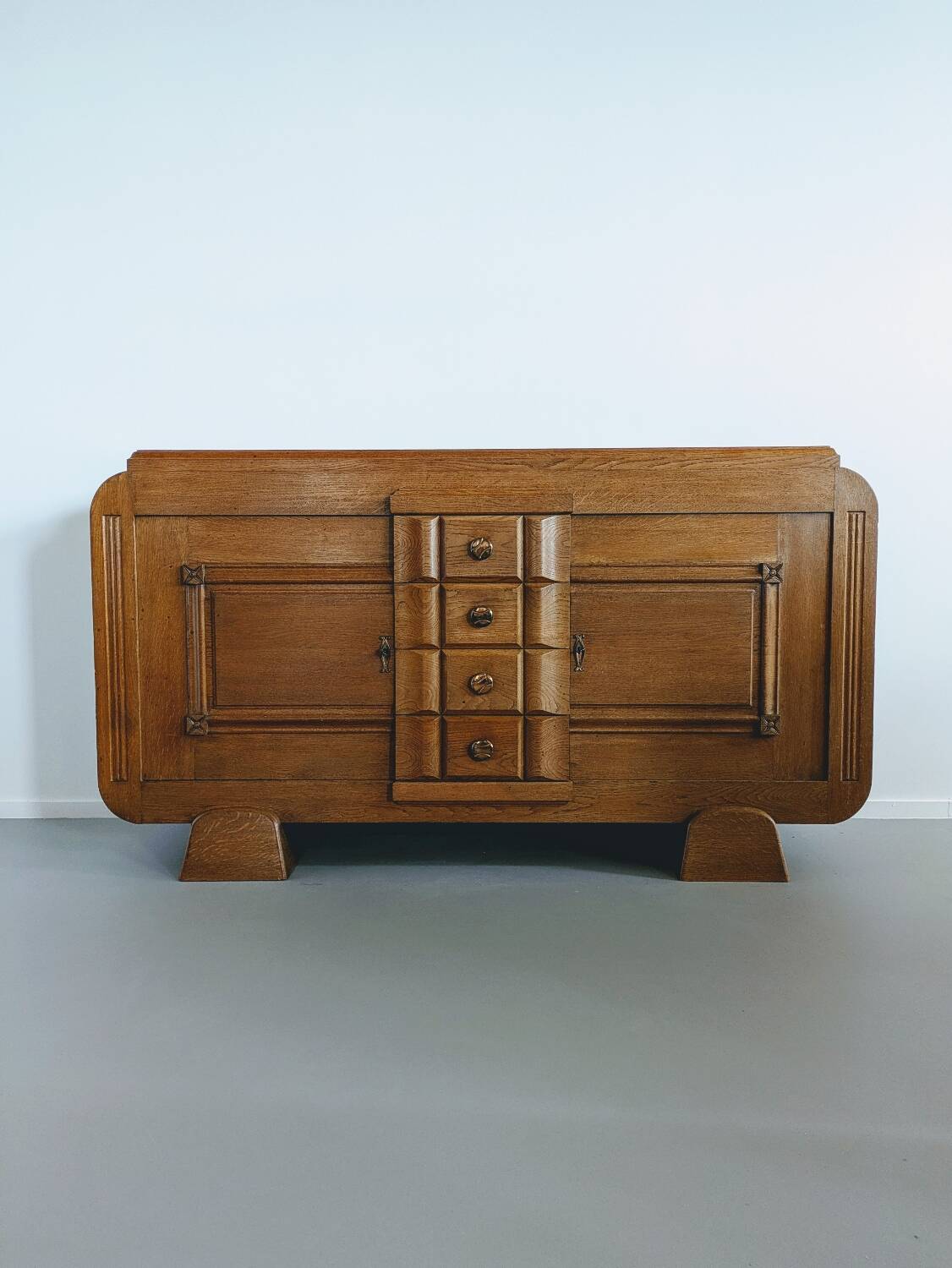 Vintage Art Deco wooden sideboard
