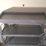 Bamboo shelf. Vintage 80s