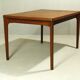 Table à manger en teck par Henning Kjaernulf, Danemark, années 1960.