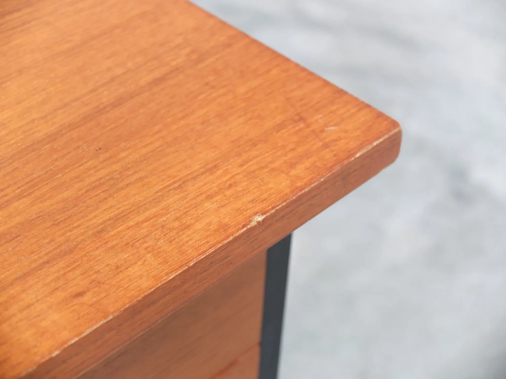 Minimalist freestanding desk by Günter Renkel for REGO, 1960s