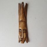 Sculpture sur os - ancienne Amulette Africaine - Art Africain tribal