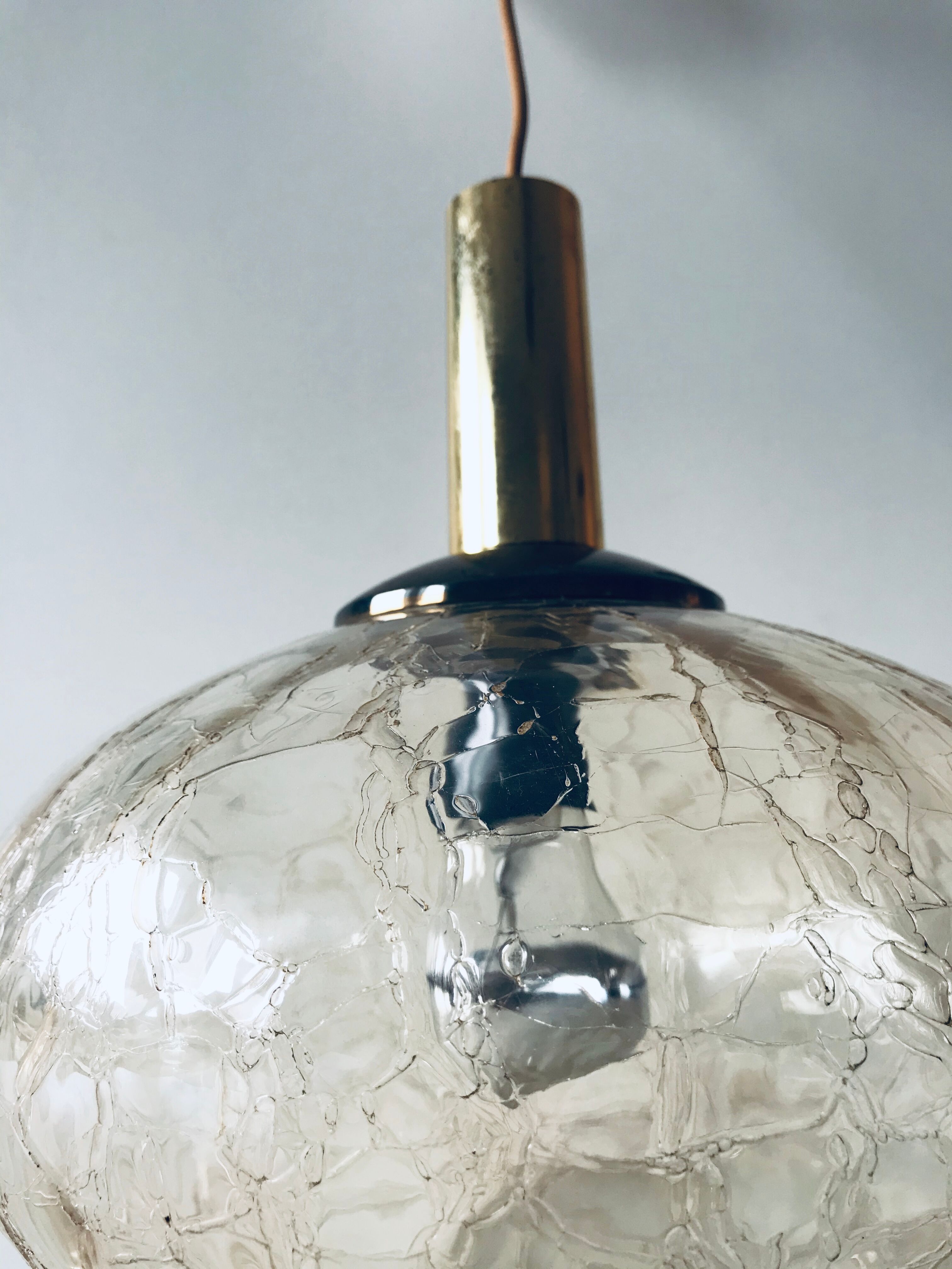 Art deco hanging lamp