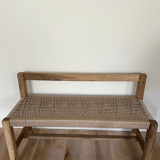 Back bench beige