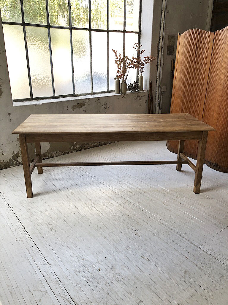 2m pine farm table