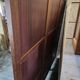 Three-panel screen in mahogany