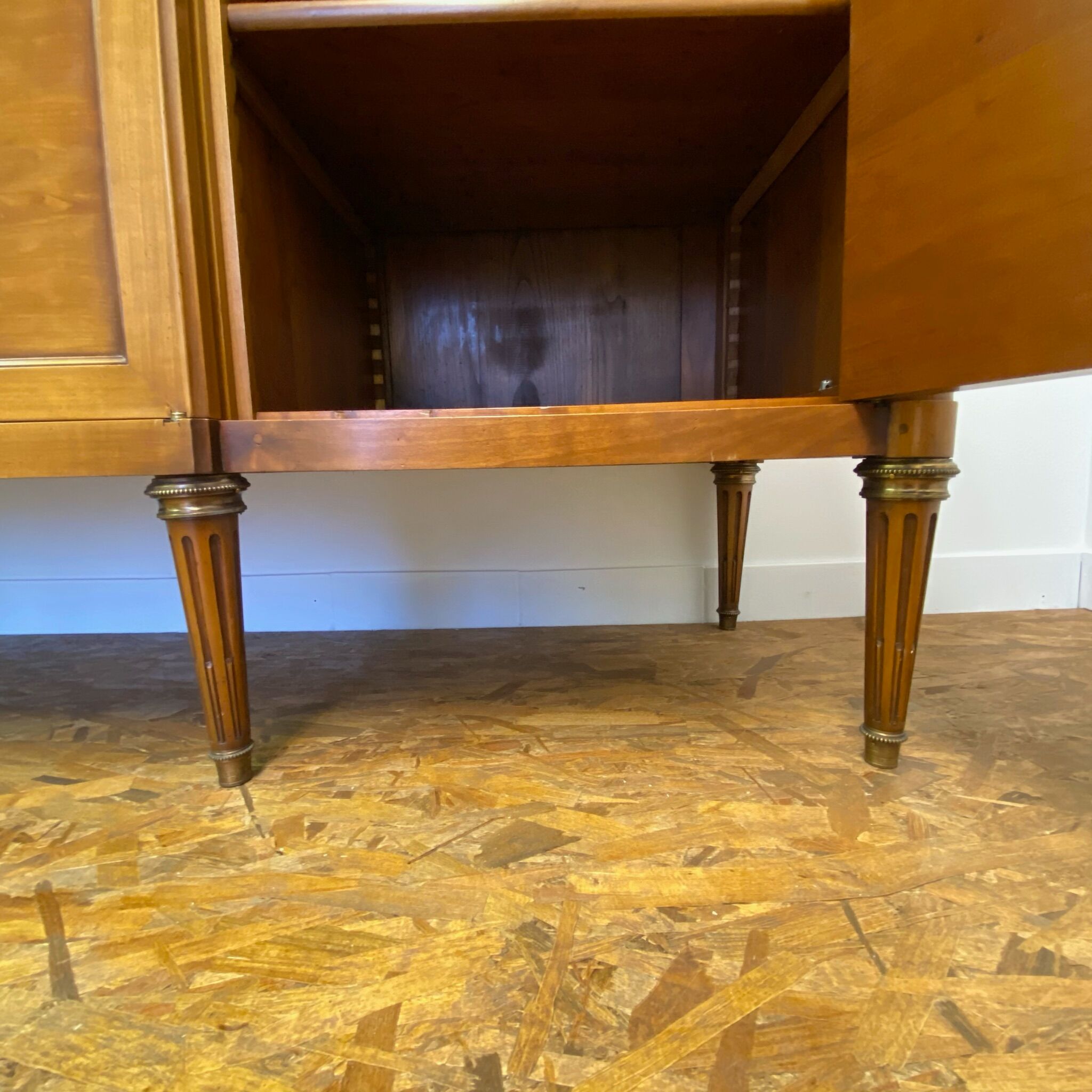 Black marble sideboard