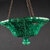 Hanging planter in Majolica slip
